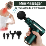 Massage Gun | Body Massager for Pain Relief | Massage Gun for Back Leg & Full Body | 4 Specialized Heads For Full Body Pain Relief