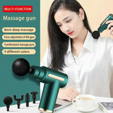 Massage Gun | Body Massager for Pain Relief | Massage Gun for Back Leg & Full Body | 4 Specialized Heads For Full Body Pain Relief