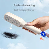 Self-cleaning Anti-static Massage Comb(1 Pc)