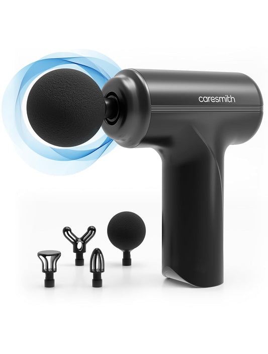 Massage Gun | Body Massager for Pain Relief | Massage Gun for Back Leg & Full Body | 4 Specialized Heads For Full Body Pain Relief
