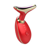 Face and Neck Massager Tool for Skin Tightening, Wrinkle Remover, Double Chin Reducer, Anti-Aging, Portable Rechargeable Beauty Device